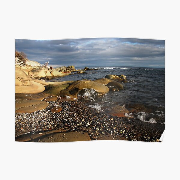 sandstone shore Poster