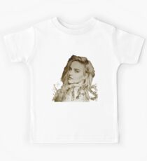 Xmas Santa Girl Kids Tee