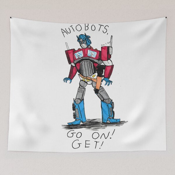 Item preview, Cowboptimus Prime. designed and sold by The Anthropocene Dream.