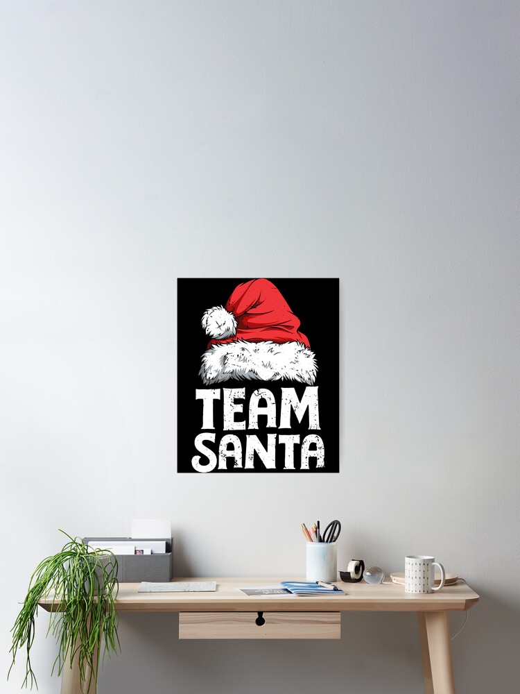 Team Santa T Shirt Christmas Family Matching Pajamas Tees