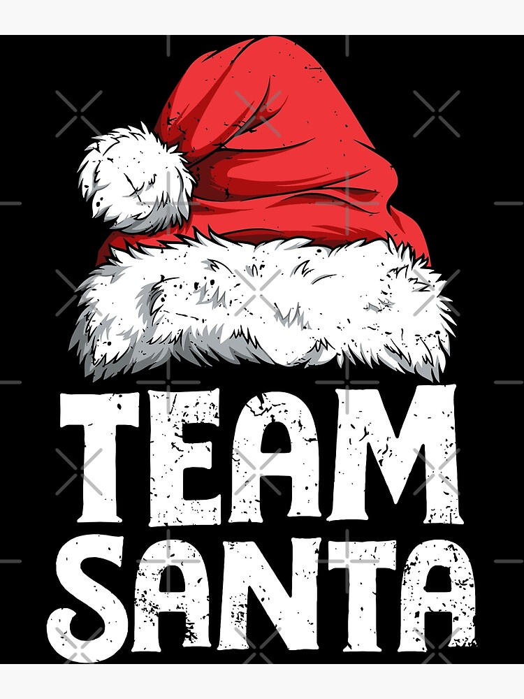 Team Santa T Shirt Christmas Family Matching Pajamas Tees