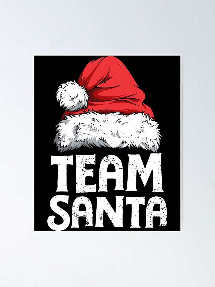 Team Santa T Shirt Christmas Family Matching Pajamas Tees