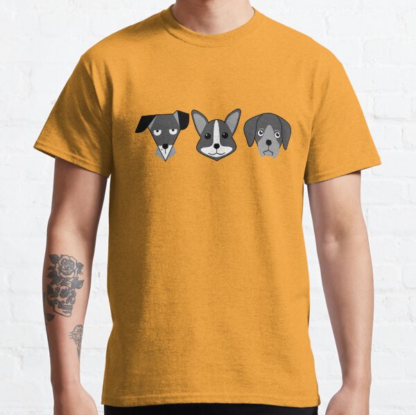 Triplet Mono Dogs Classic T-Shirt