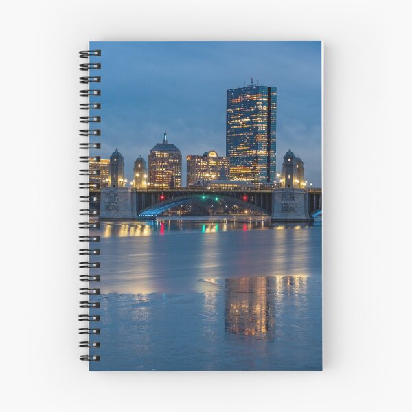 Item preview, Boston winter night, Longfellow bridge designed and sold by LudaNayvelt.