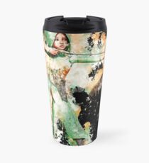 Fee arch arrow watercolor painted Travel Mug