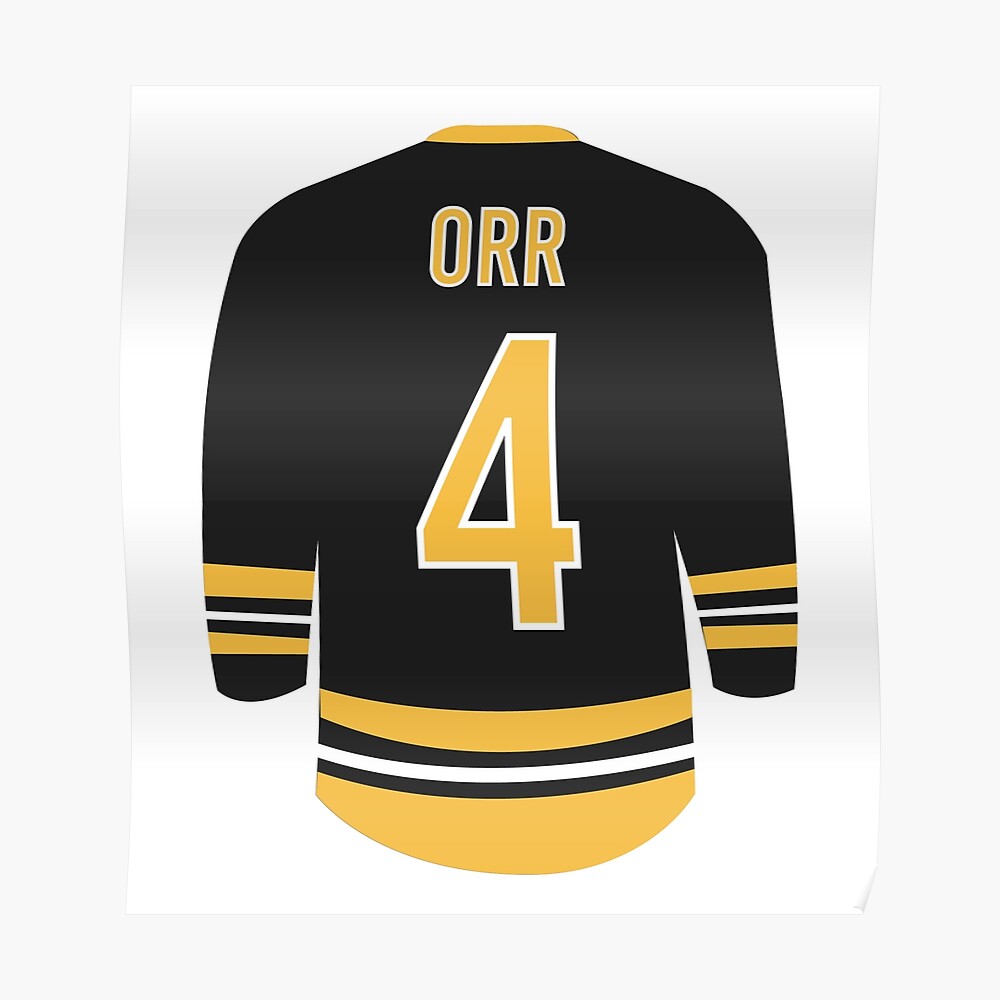 NHL Boston Bruins Bobby Orr #4 Pullover Hoodie