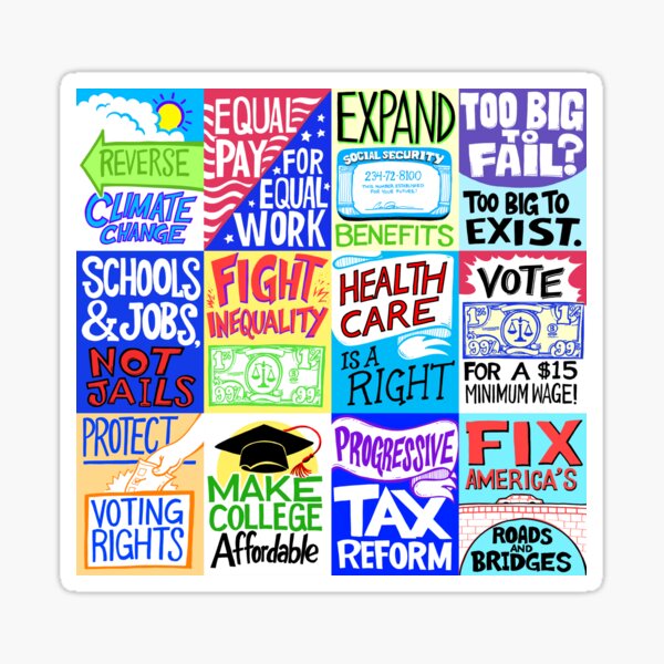 Signs of Progress Sticker