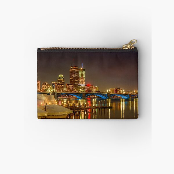 Item preview, Boston winter night, Longfellow bridge 2 designed and sold by LudaNayvelt.