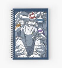 TMNT in the box Spiral Notebook