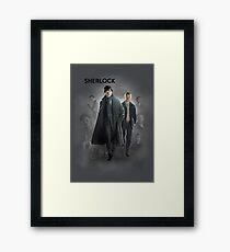 BBC Sherlock Framed Print