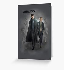 BBC Sherlock Greeting Card
