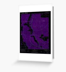 USGS TOPO Map Louisiana LA Bayou Jack 331385 1969 24000 Inverted Greeting Card