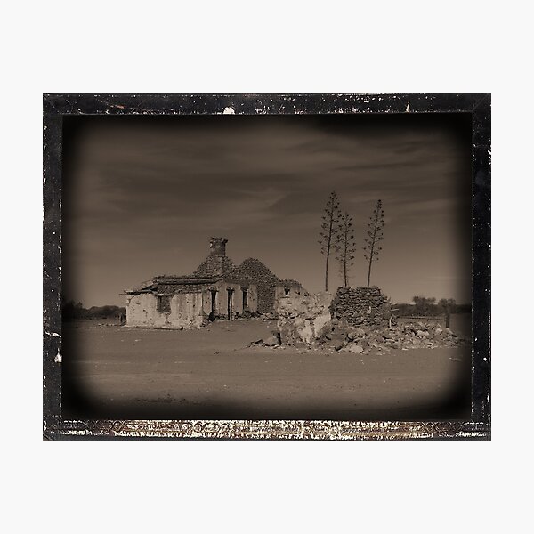 Item preview, Bunnawarra Homestead vintage photo designed and sold by BigAndRed.