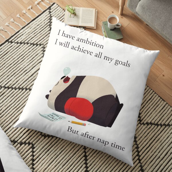 Ambition Panda Floor Pillow