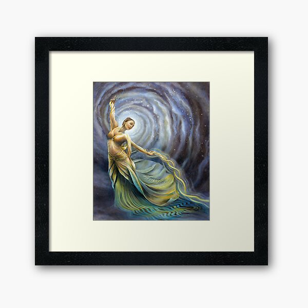 Dance of Creation Framed Art Print