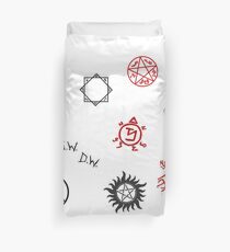 Übernatürliche Sigillen und Symbole Bettbezug
