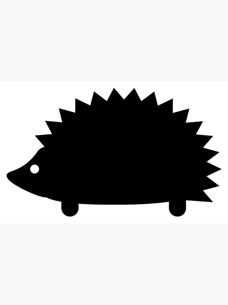 "Igel-Silhouette" Kunstdruck von AaronIsBack | Redbubble