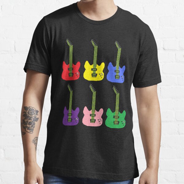 Rainbow Guitar Essential T-Shirt
