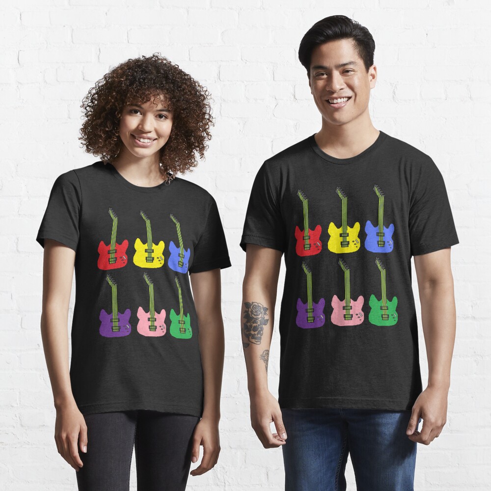 Rainbow Guitar Essential T-Shirt