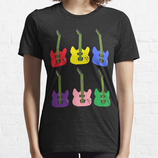 Rainbow Guitar Essential T-Shirt