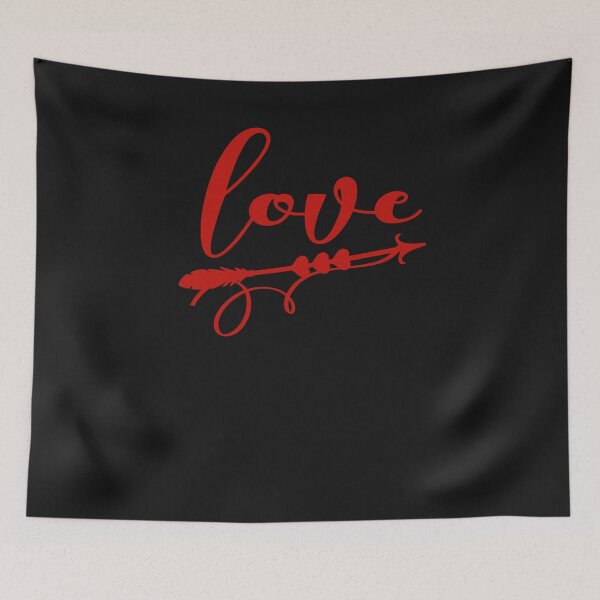 Item preview, Valentine For Men & Women Bold Red Love With Arrows designed and sold by Sapphire Star.