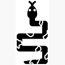 Retro Snake Game Icon Greeting Card By ronisback Redbubble