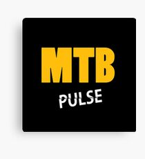 MTB Pulse Canvas Print