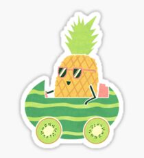 Summer Drive Sticker