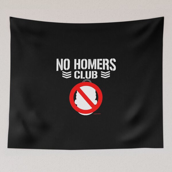 Item preview,  No Homers Club - Bullet Club (white) designed and sold by Smark Out Moment.