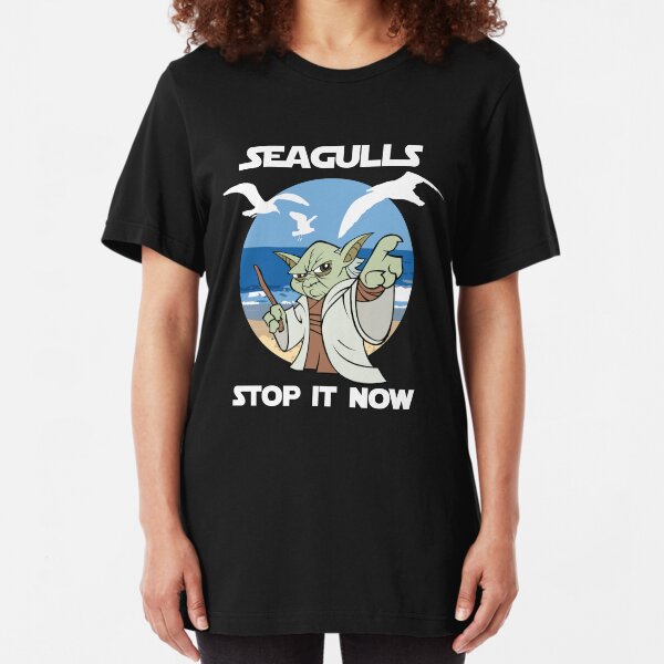 Seagulls, Stop it Now! Slim Fit T-Shirt