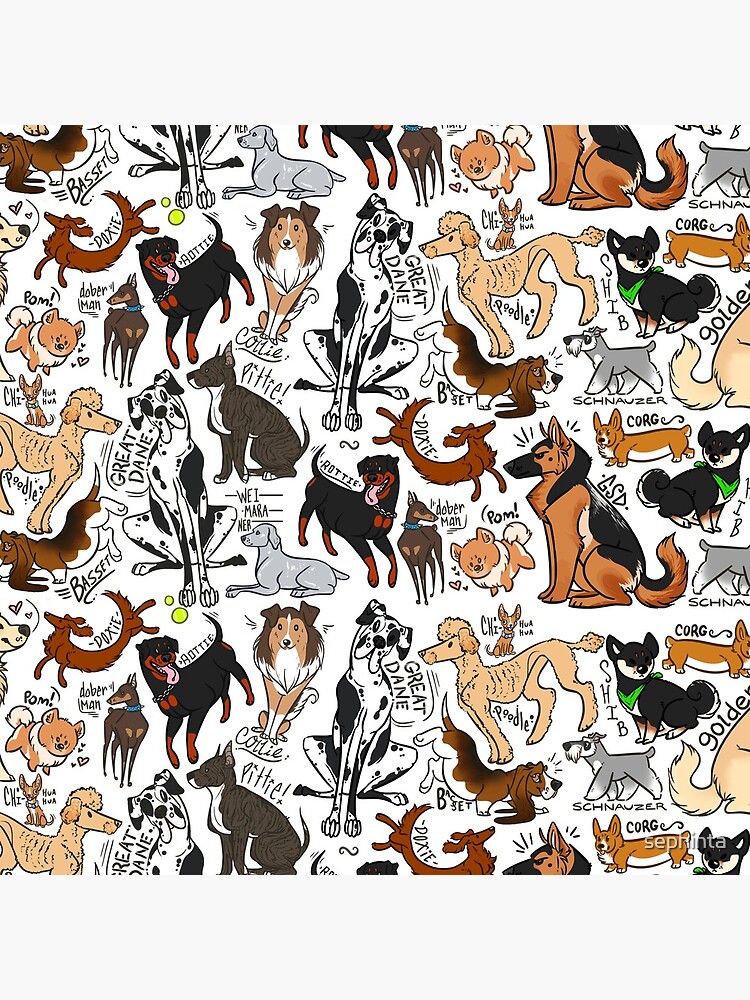 Dogs! Dogs Everywhere! by sephinta