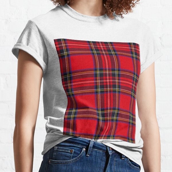 tartan tee shirt