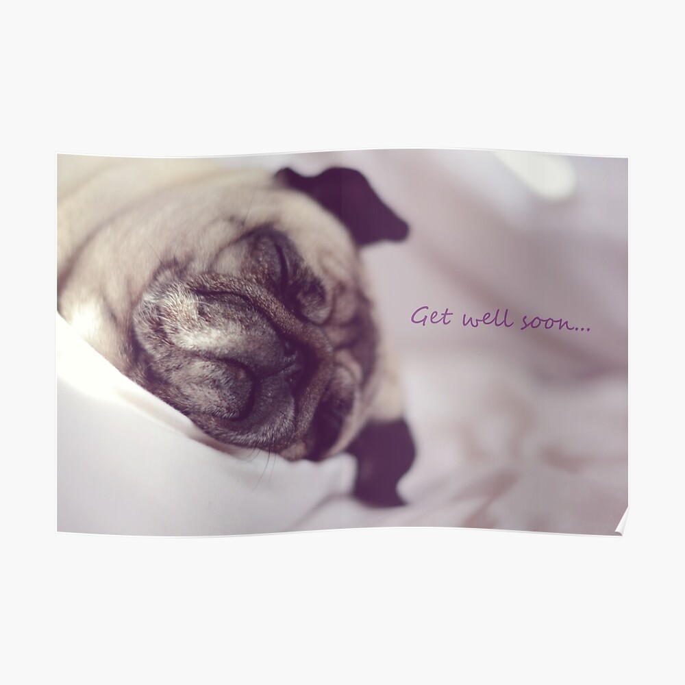 "Get well soon..." Poster by NJMphotography | Redbubble