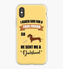 Dachshund Mom & Dad Gifts iPhone Case