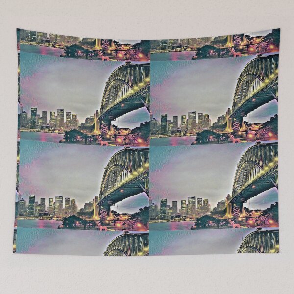 Item preview, Below the Sydney Harbor designed and sold by Giro Tavitian.