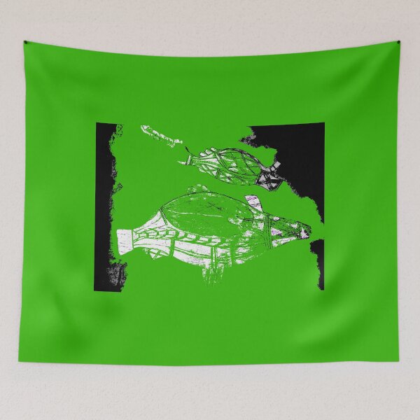 Item preview, Pop Art Rock Art Fish - Verde designed and sold by LexaTHarpell.