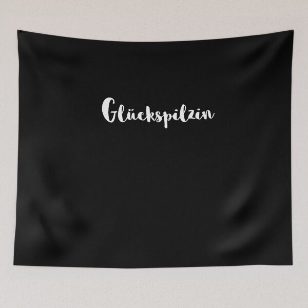 Item preview, Glückspilzin German Word Typo Hand Letter Shirt  designed and sold by beautifulshirts.