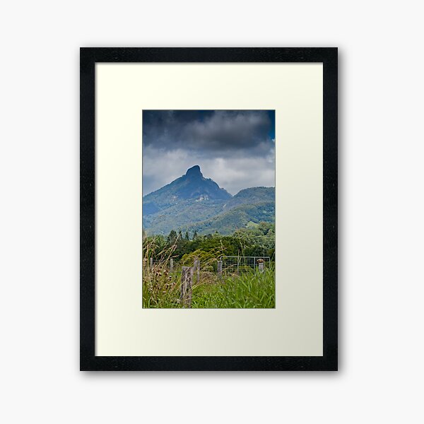 Be Warned Framed Art Print