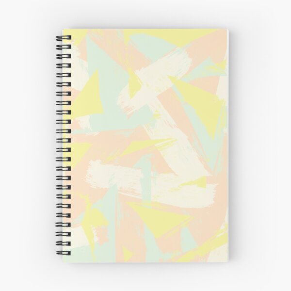 Item preview, Modern abstract retro yellow mint pink brushstroke designed and sold by GirlyTrend.