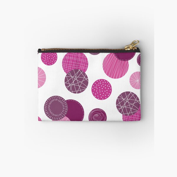 Item preview, Pink patterned circles on white designed and sold by HannaPaulina.