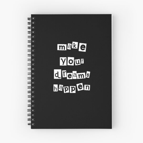 Item preview, Make Your Dreams Happen Quote Shirt designed and sold by beautifulshirts.