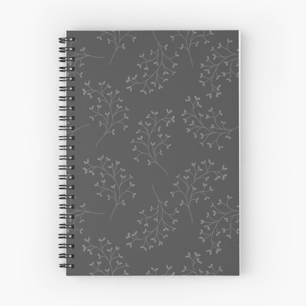 Item preview, Black leaf branch pattern designed and sold by HannaPaulina.