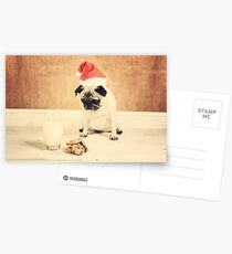 Honey is Santa Postcards