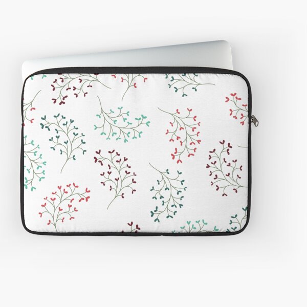 Vista previa del artículo con la obra «Patrón de braches de hoja de corazón colorido», diseñado y vendido por HannaPaulina.