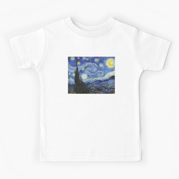 Starry Night, Van Gogh Kids T-Shirt