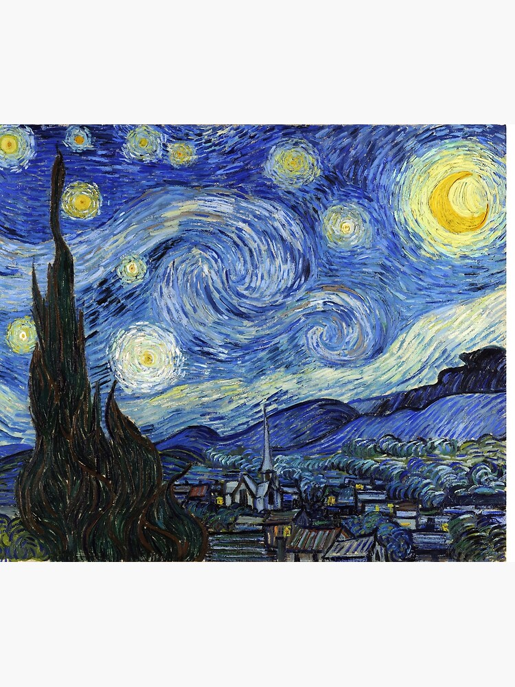 Starry Night, Van Gogh by fourretout