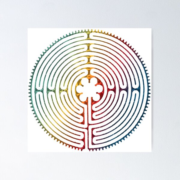 Item preview, Sacred Geometry Symbol - Chartres Labyrinth 3 designed and sold by EDDArt.