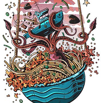 Artwork thumbnail, The revenge of the squid by zsoltbaritz
