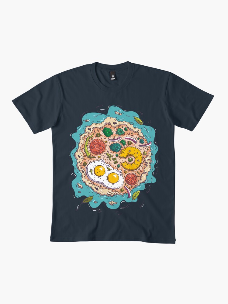 Thumbnail 2 of 4, Premium T-Shirt, Pizza Island designed and sold by zsoltbaritz.