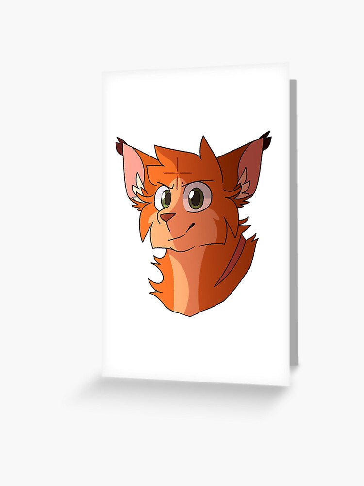 Firestar Warriors Headshot | Greeting Card